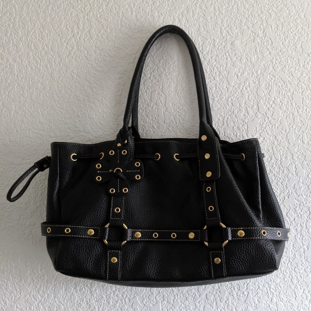 BLACK LEATHER RELIC PURSE by FOSSIL